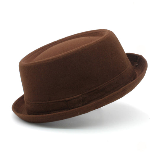 Sombrero Fedora Retro Ajustable de Ala Plana para Hombre - Image 4