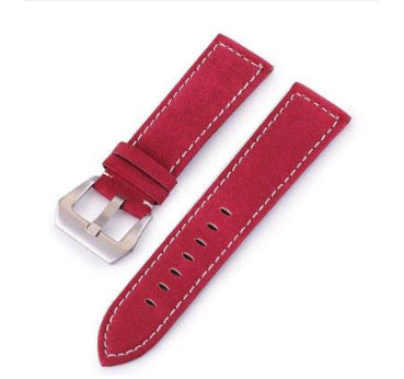 Correa de Reloj en Cuero Gamuza Premium Costura Artesanal Gruesa - Image 6