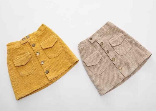 Faldas Vaqueras de Pana para Niñas - Estilo Western Moderno - Image 8