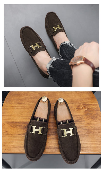 Zapatos Casuales de Cuero Estilo Británico para Hombre - Colección Primavera - Image 15