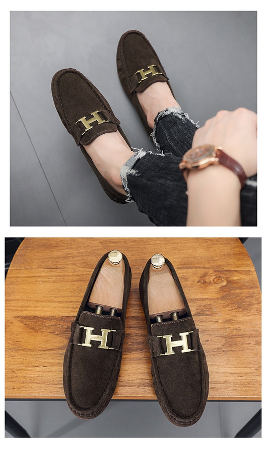 Zapatos Casuales de Cuero Estilo Británico para Hombre - Colección Primavera - Image 15
