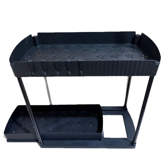 Organizador de Cocina Curvo de Doble Capa - Mueble Multiusos de Almacenamiento - Image 29