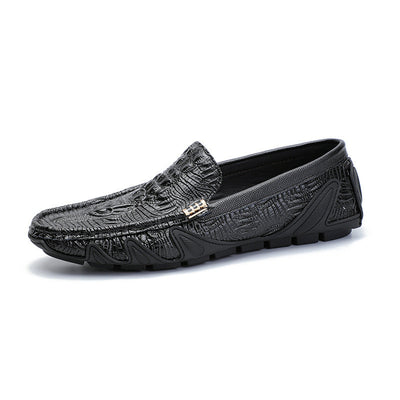 Zapatos Casuales Británicos de Cuero Genuino para Hombre - Primera Capa Premium - Image 9