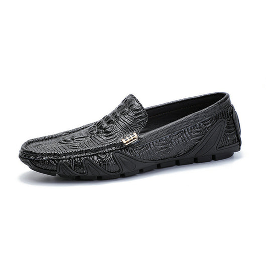 Zapatos Casuales Británicos de Cuero Genuino para Hombre - Primera Capa Premium - Image 9