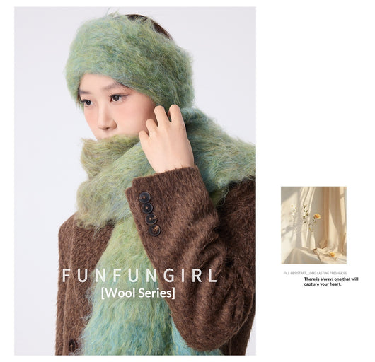 Bufanda Tejida Gruesa y Acogedora para Invierno - Image 15