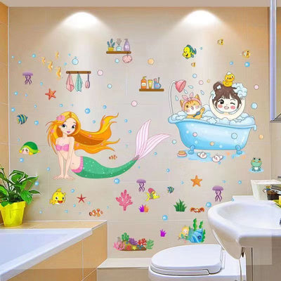 Pegatinas Decorativas Acuario para Baño - Resistentes al Agua - Image 6