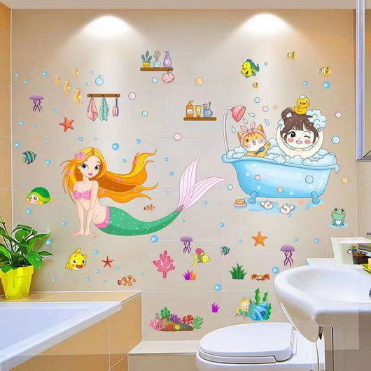 Pegatinas Decorativas Acuario para Baño - Resistentes al Agua - Image 6