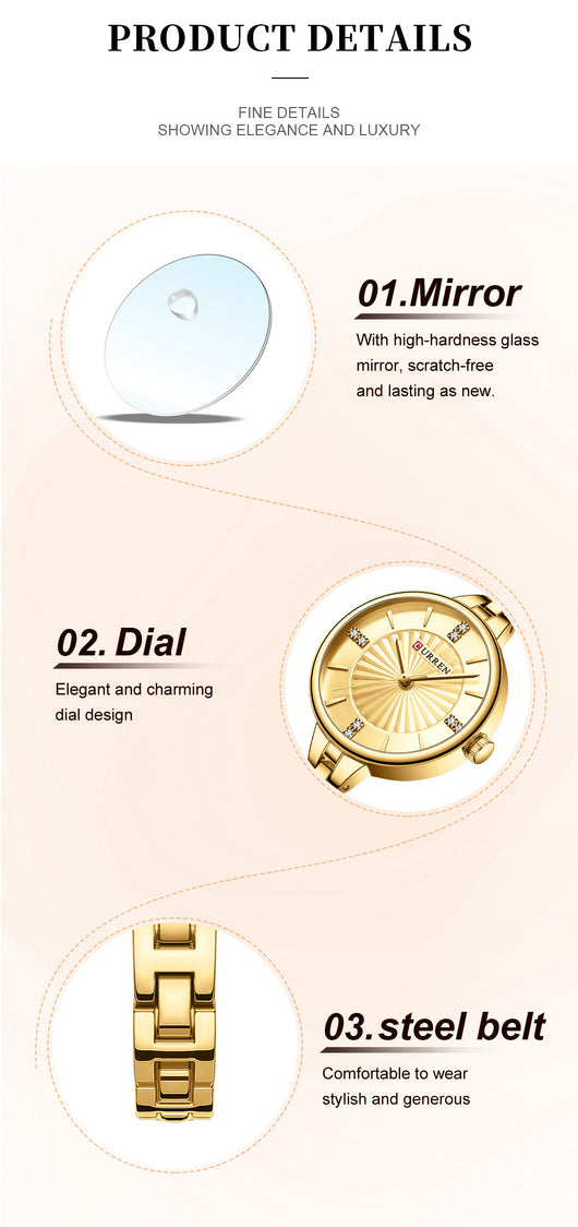 Reloj de Mujer Minimalista Cuarzo Casual - Image 9