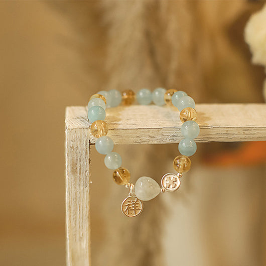 Pulsera de Aguamarina Natural con Plata S925 para Mujer - Image 4