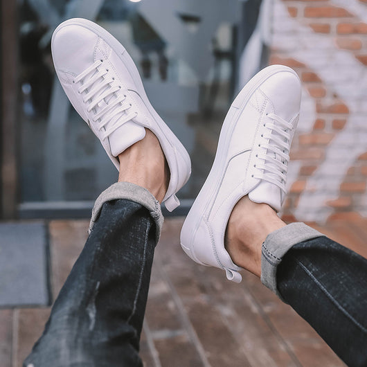 Zapatillas de Cuero Blancas para Hombre Estilo Oversized - Image 19