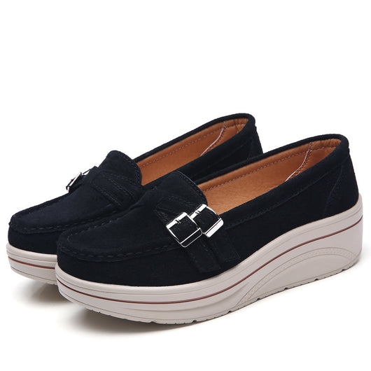 Zapatos Plataforma Mujer Estilo Europeo Americano - Image 13