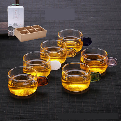 Taza de Té de Vidrio Borosilicato Resistente al Calor - Image 18