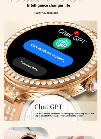Reloj Inteligente para Mujer con Monitor de Salud y Registro de Actividad - Image 11