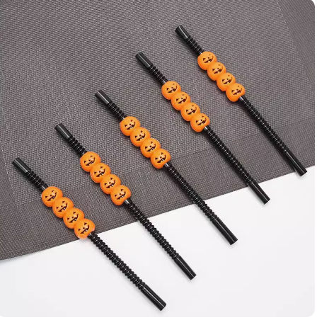 Pajitas de Plástico con Diseños de Halloween - Image 8