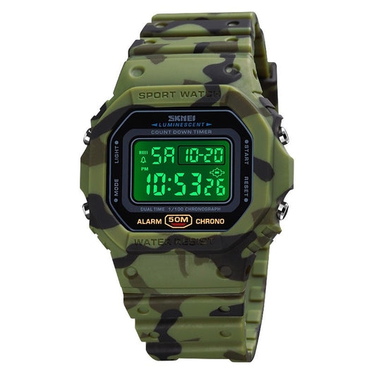 Reloj Digital Resistente a Golpes con Correa Plástica - Image 8