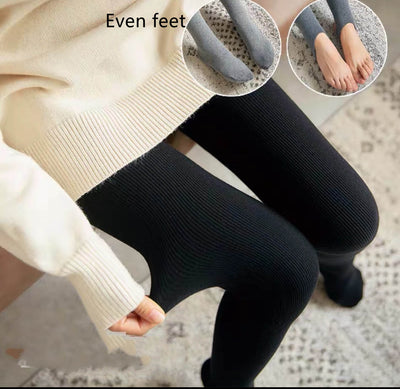 Leggings de Algodón Puro Cintura Alta Reductores con Forro Térmico - Image 11