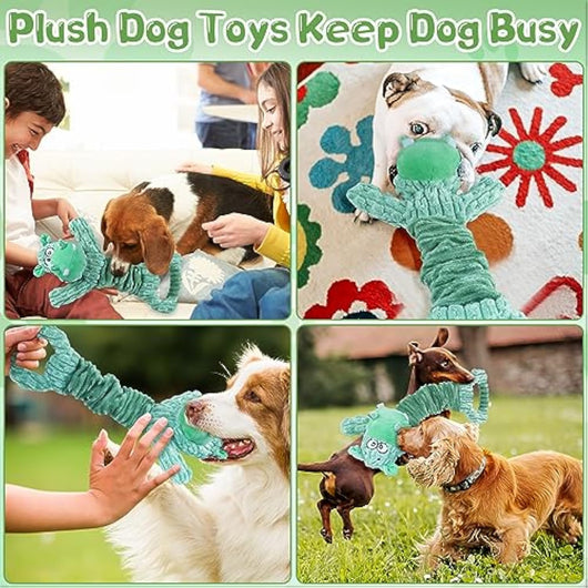Juguetes para Perros Chirriantes de Peluche - Juegos de Tracción para Mascotas Pequeñas, Medianas y Grandes - Image 4