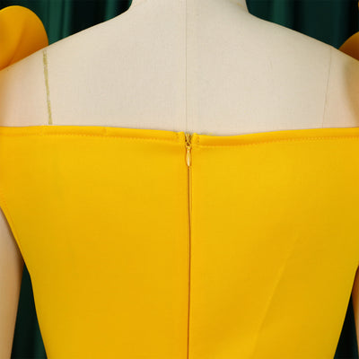 Vestido Elegante con Flores Tridimensionales para Mujer - Image 25