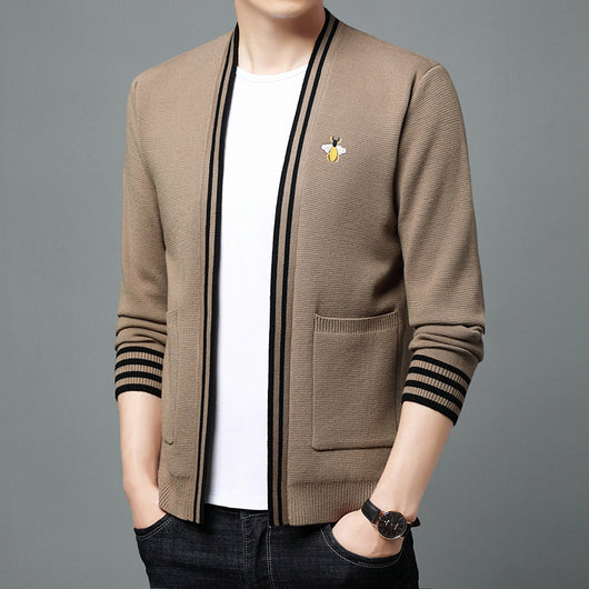 Cardigan de Moda para Hombre Primavera Otoño - Image 3