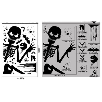 Pegatina Electrostática para Ventana con Diseño de Halloween — 25 × 35 cm - Image 8