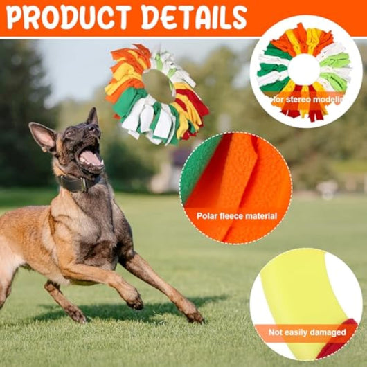 Juguete Interactivo de Olfato para Perros - Disco Volador con Enriquecimiento Sensorial - Image 10