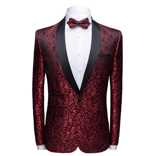 Blazer Floral Slim Fit para Hombre - Diseño Moderno y Elegante - Image 5