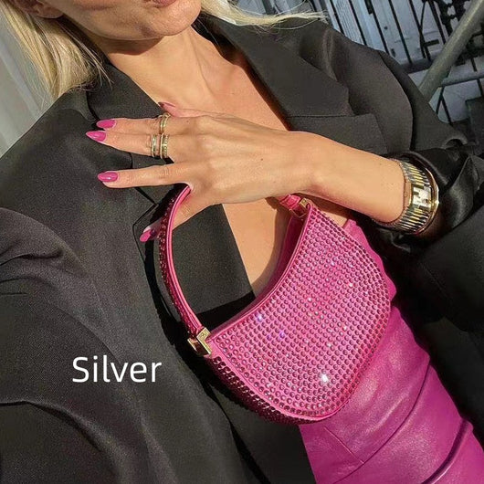 Bolso Bandolera de Diamantes Elegante - Image 7