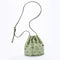 Bolso Bandolera Bucket con Remaches en Ante