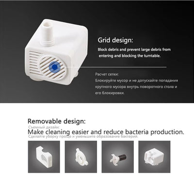 Fuente de Agua Automática para Mascotas con Flujo Ajustable - Image 8