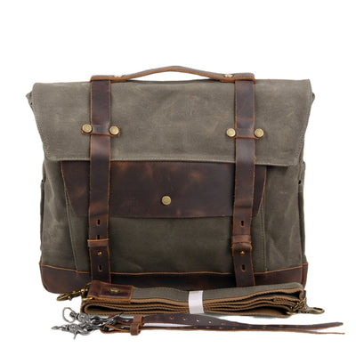 Bolsa Motocicleta Estilo Retro Personalizada e Impermeable - Image 5