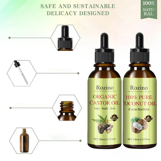 Aceite de Ricino Puro - Cuidado Integral para Cabello, Cuerpo y Rostro - Image 14