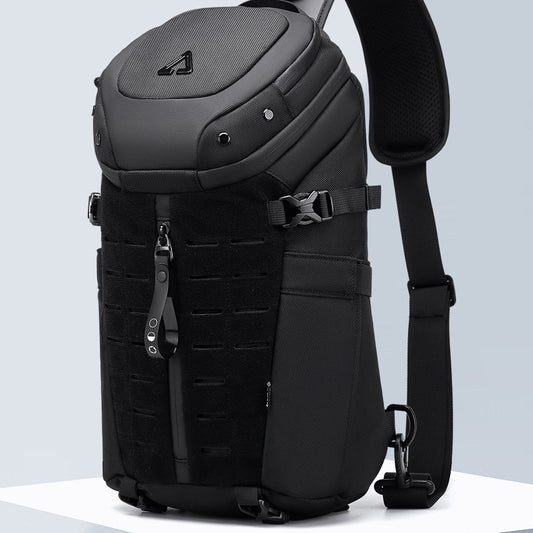 Bolsa Deportiva Impermeable para Hombre con Correa Cruzada