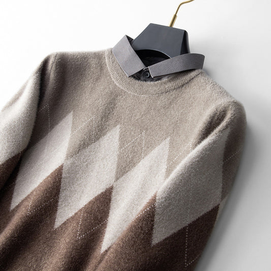 Camisa Térmica Hombre con Efecto Dos Piezas y Imitación Visón - Image 2
