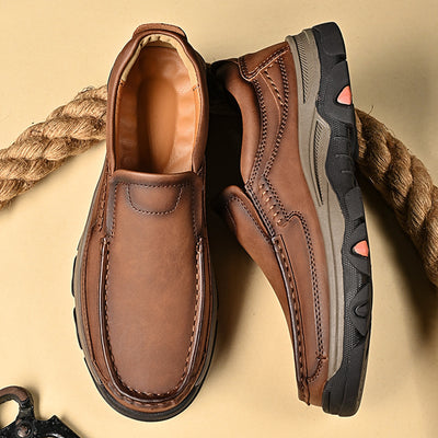 Zapatos Casuales de Cuero para Hombre Talla Grande - Cómodos y Ligeros - Image 4
