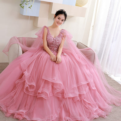 Vestido Largo de Malla Fairy Dream con Efecto Degradado Elegante - Image 3
