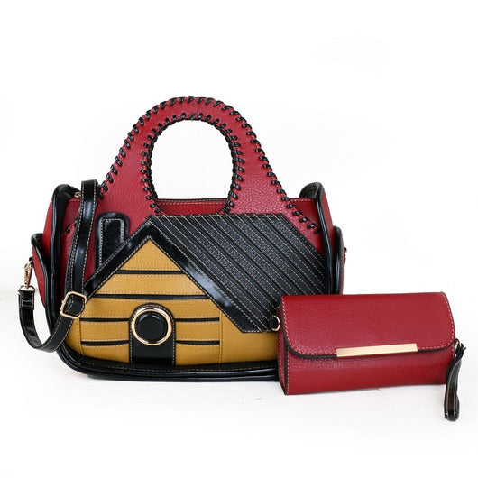 Bolsa Crossbody Patchwork Multicolor - Cartera Profesional de Hombro - Image 9