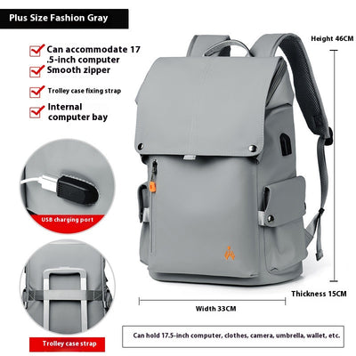 Mochila Ejecutiva Multifuncional para Viajes y Trabajo - Image 9