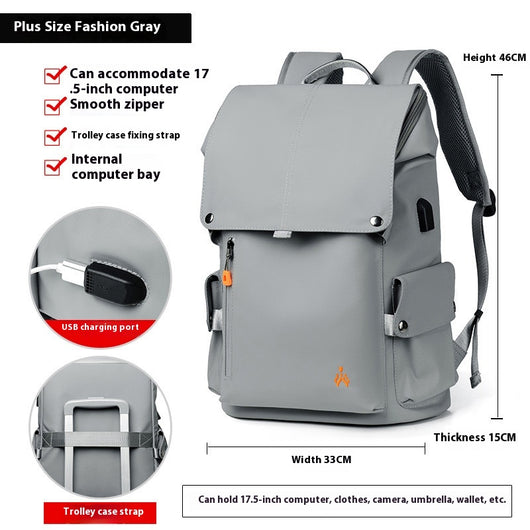 Mochila Ejecutiva Multifuncional para Viajes y Trabajo - Image 9