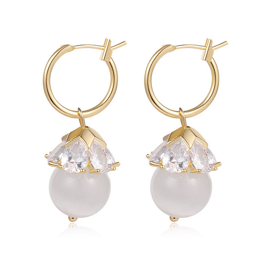 Aretes de Mariposa con Ópalo para Mujer