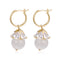 Aretes de Mariposa con Ópalo para Mujer
