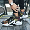Zapatillas de Baloncesto Blancas Altas para Hombre