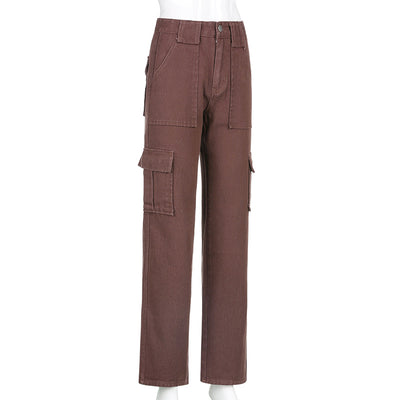 Pantalón Cargo Oversize Harajuku de Moda Urbana para Mujer - Image 7