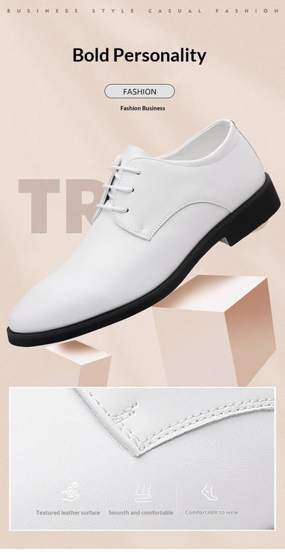 Zapatos de Cuero Casuales para Hombre con Suela Blanda - Estilo Ejecutivo - Image 12
