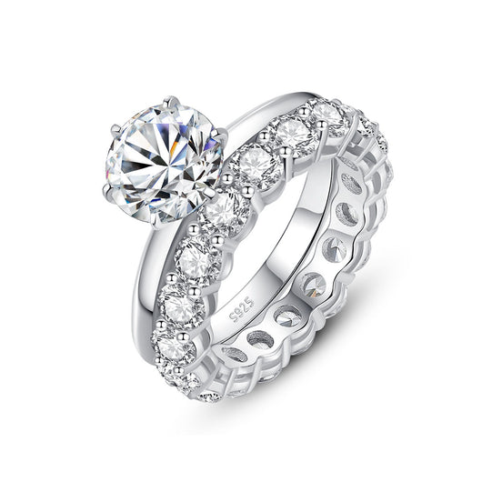 Anillo de Plata S925 con Moissanita para Mujer - Image 7