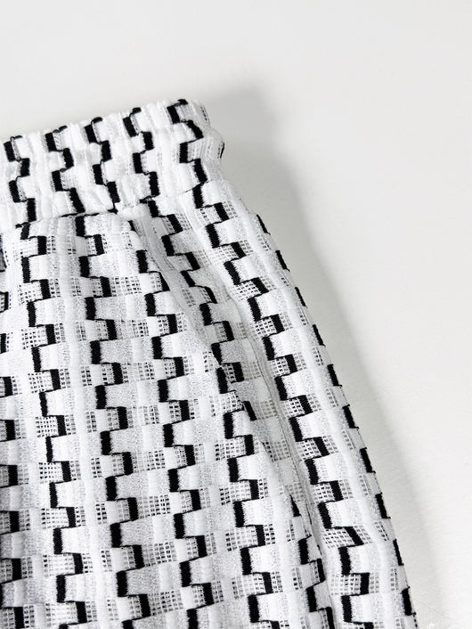 Conjunto Casual de Camisa a Rayas y Shorts para Hombre - Image 19