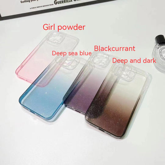 Funda Protectora de Vidrio Transparente con Efecto Degradado Brillante - Image 2