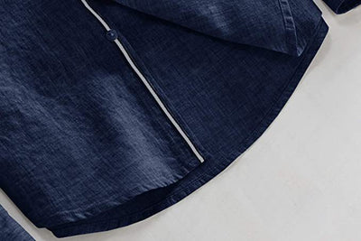 Cardigan Casual de Manga Larga Liso - Estilo Europeo y Americano - Image 13