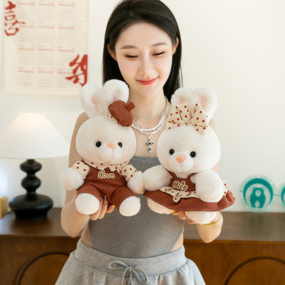 Pareja de Conejitos de Peluche Adorables para Parejas - Image 8