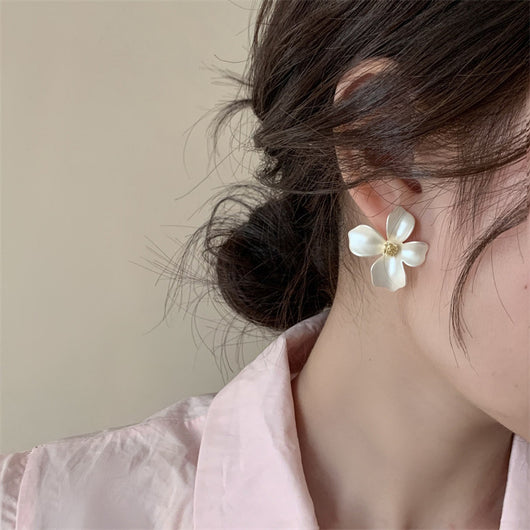 Aretes Retro Flores Pintadas a Mano - Diseño Francés Personalizado - Image 8