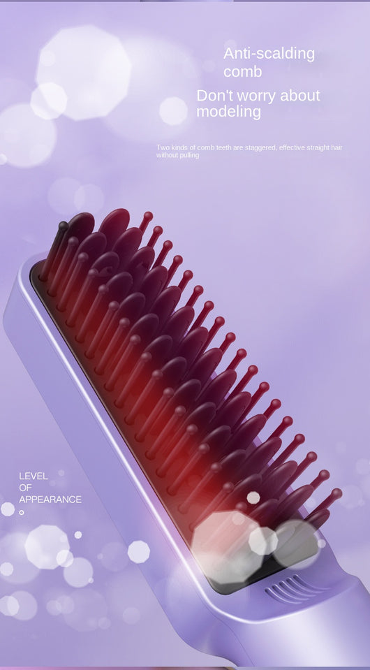 Peine Alisador Eléctrico 2 en 1 - Plancha de Cabello con Control de Temperatura - Image 15